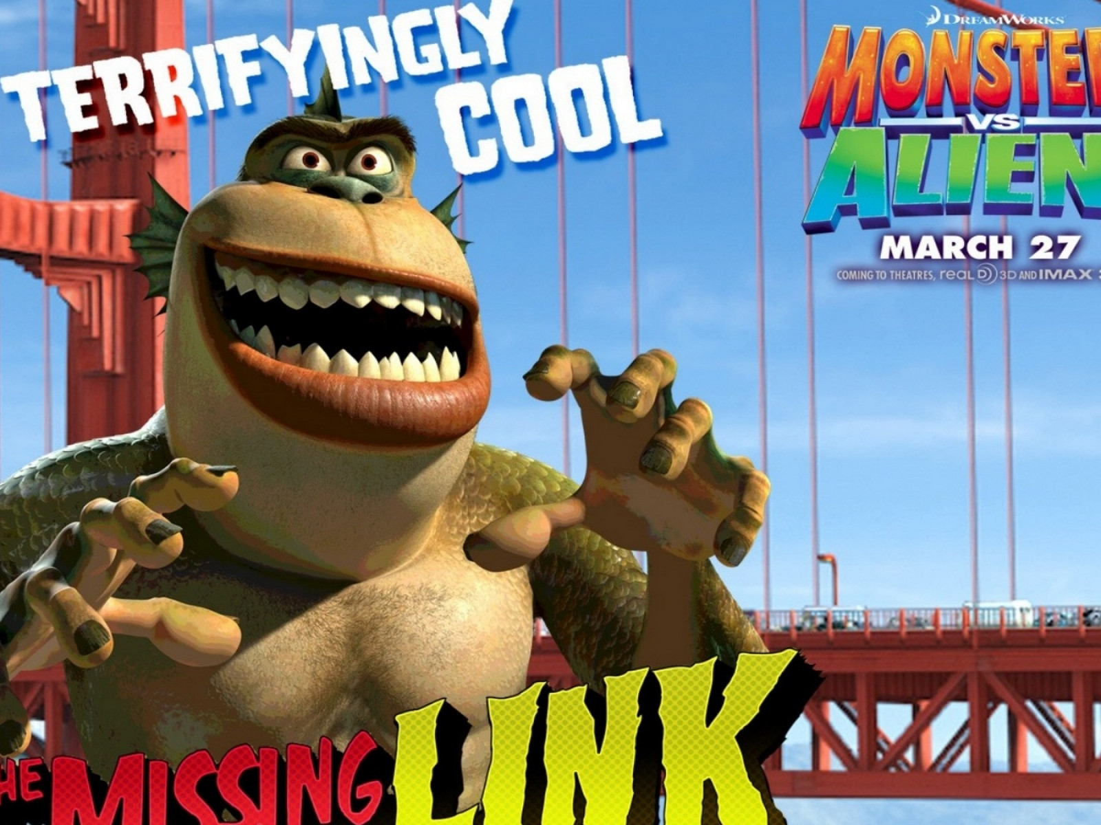 Monsters vs Aliens The Missing Link