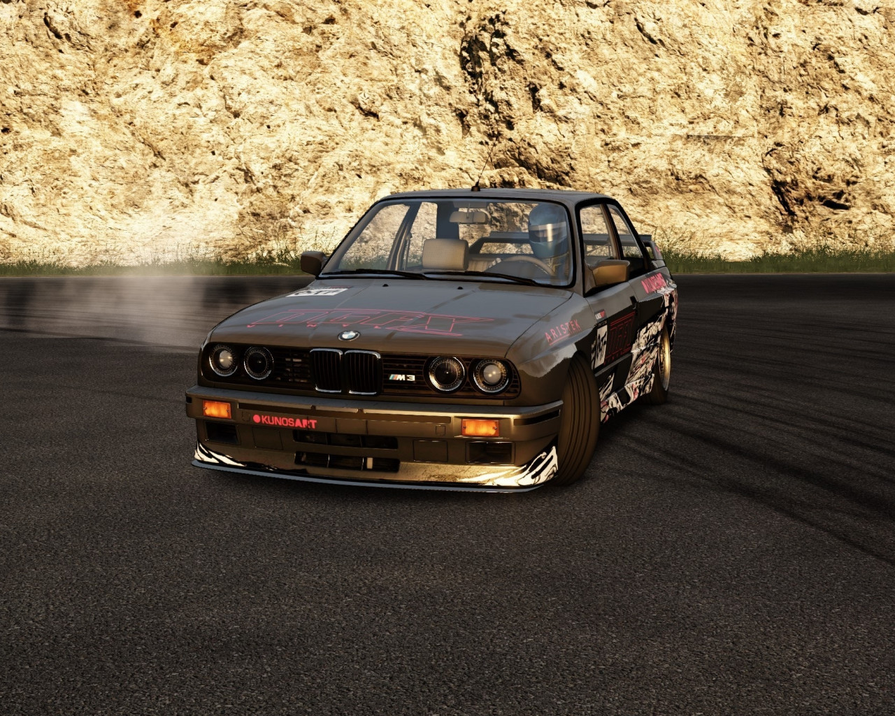 BMW Drifting car