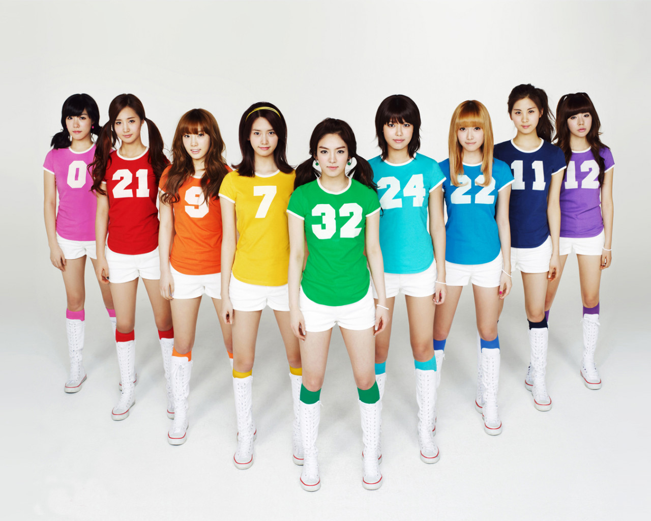 Girls Generation en ropa deportiva