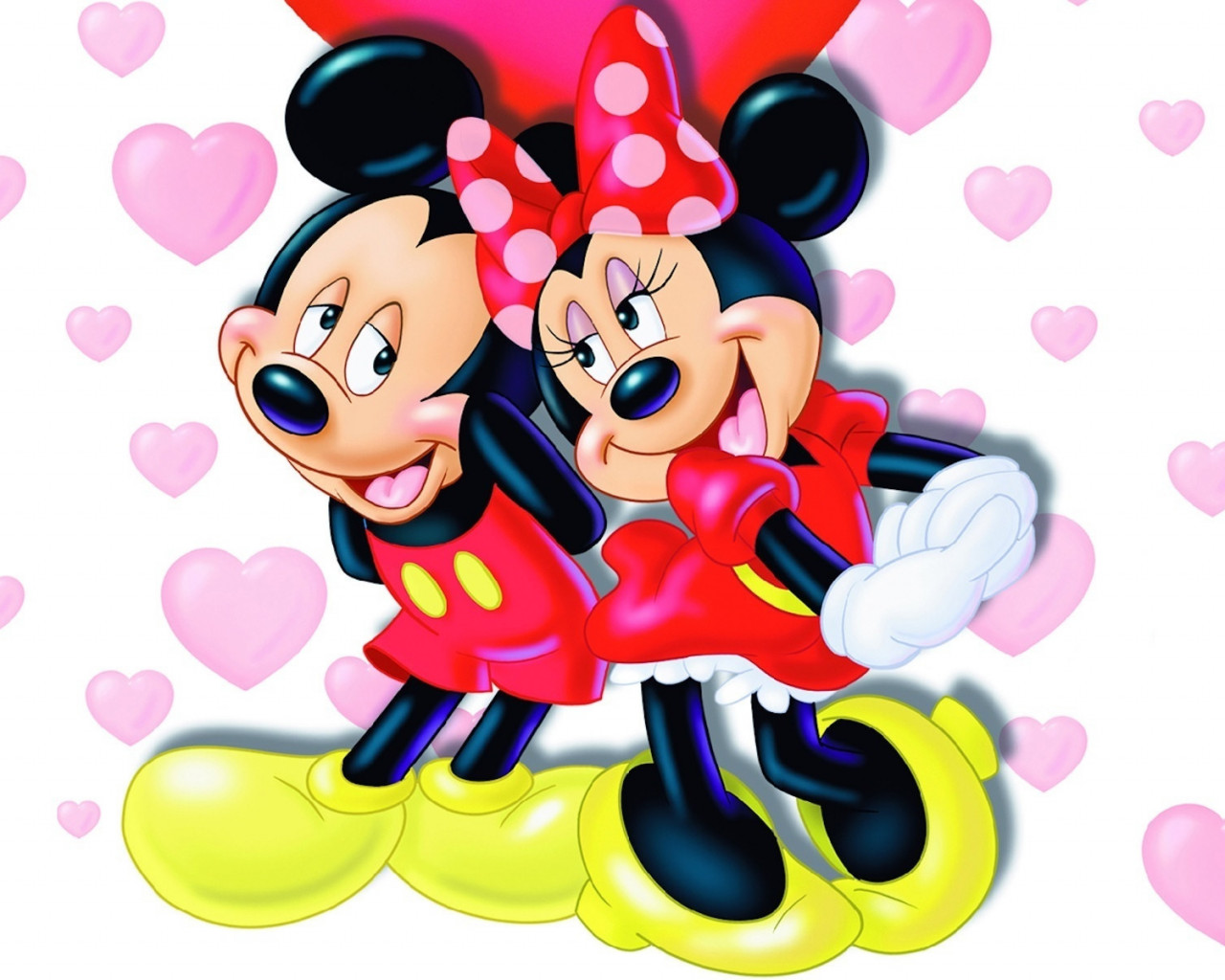 Mickey y Minnie