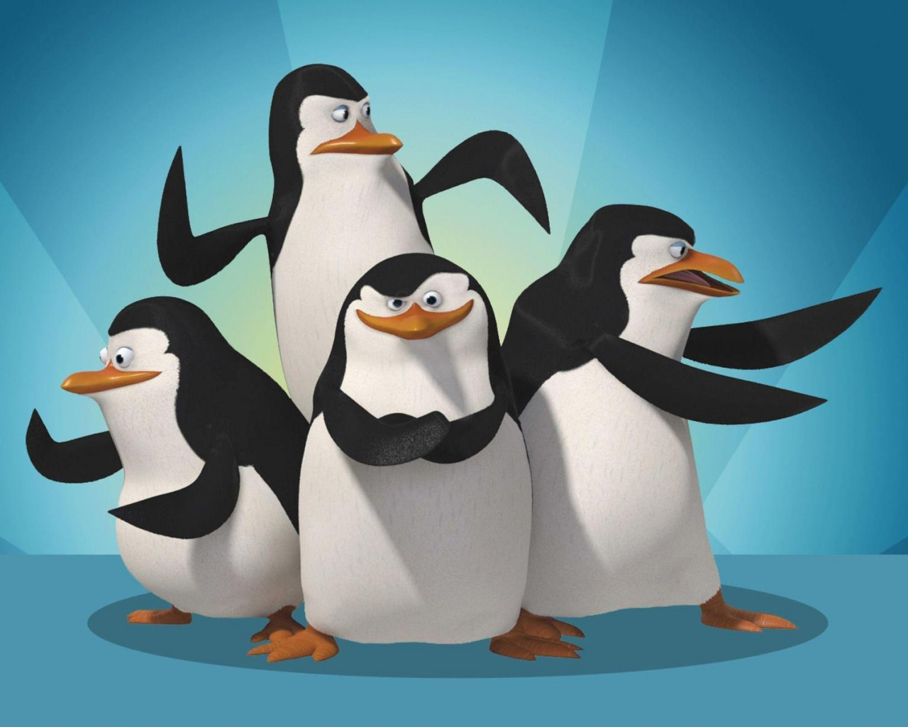 Pingüinos de Madagascar