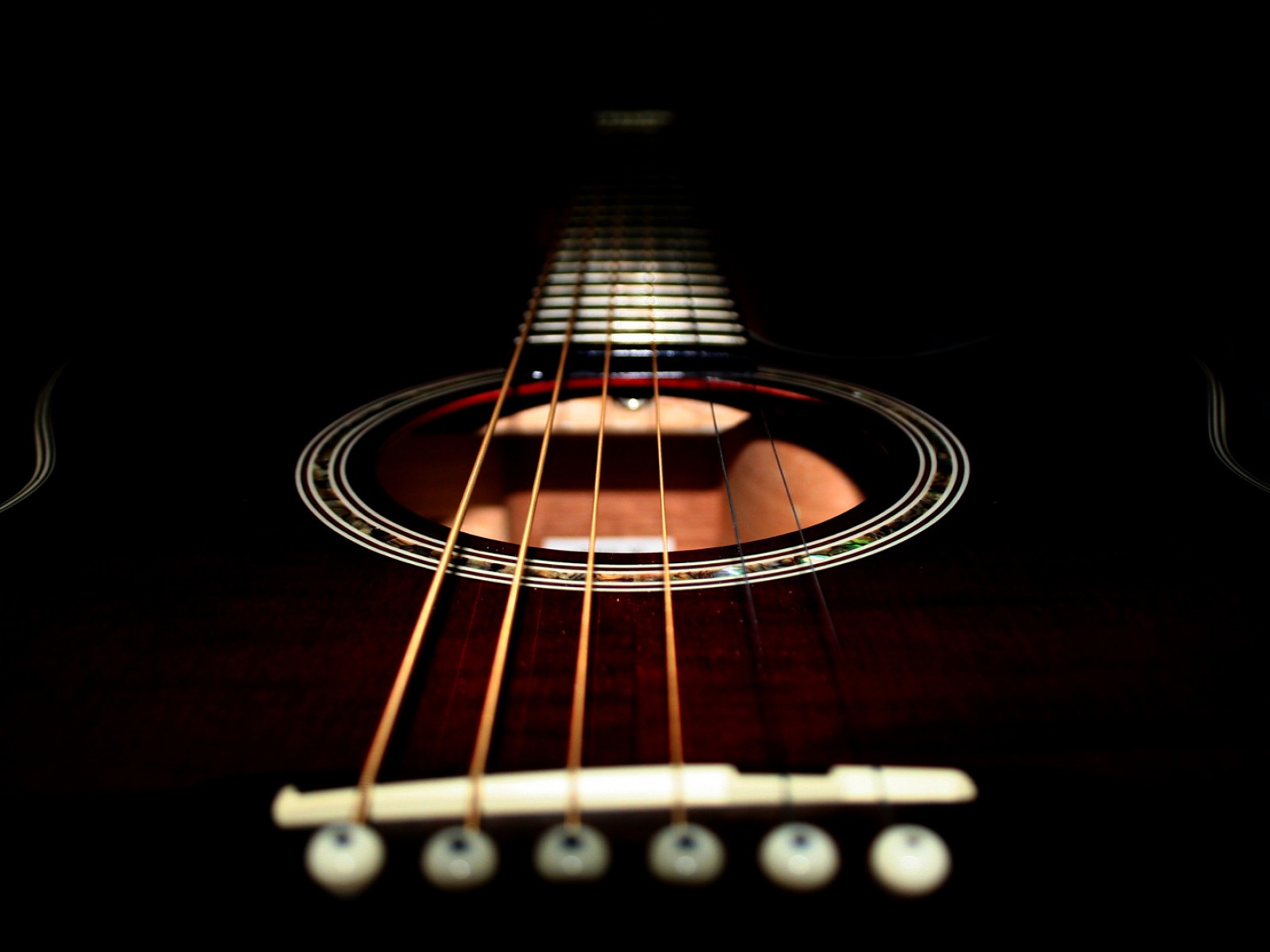 Cuerdas de una guitarra