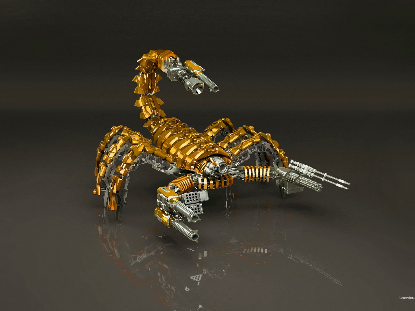 Escorpion de oro