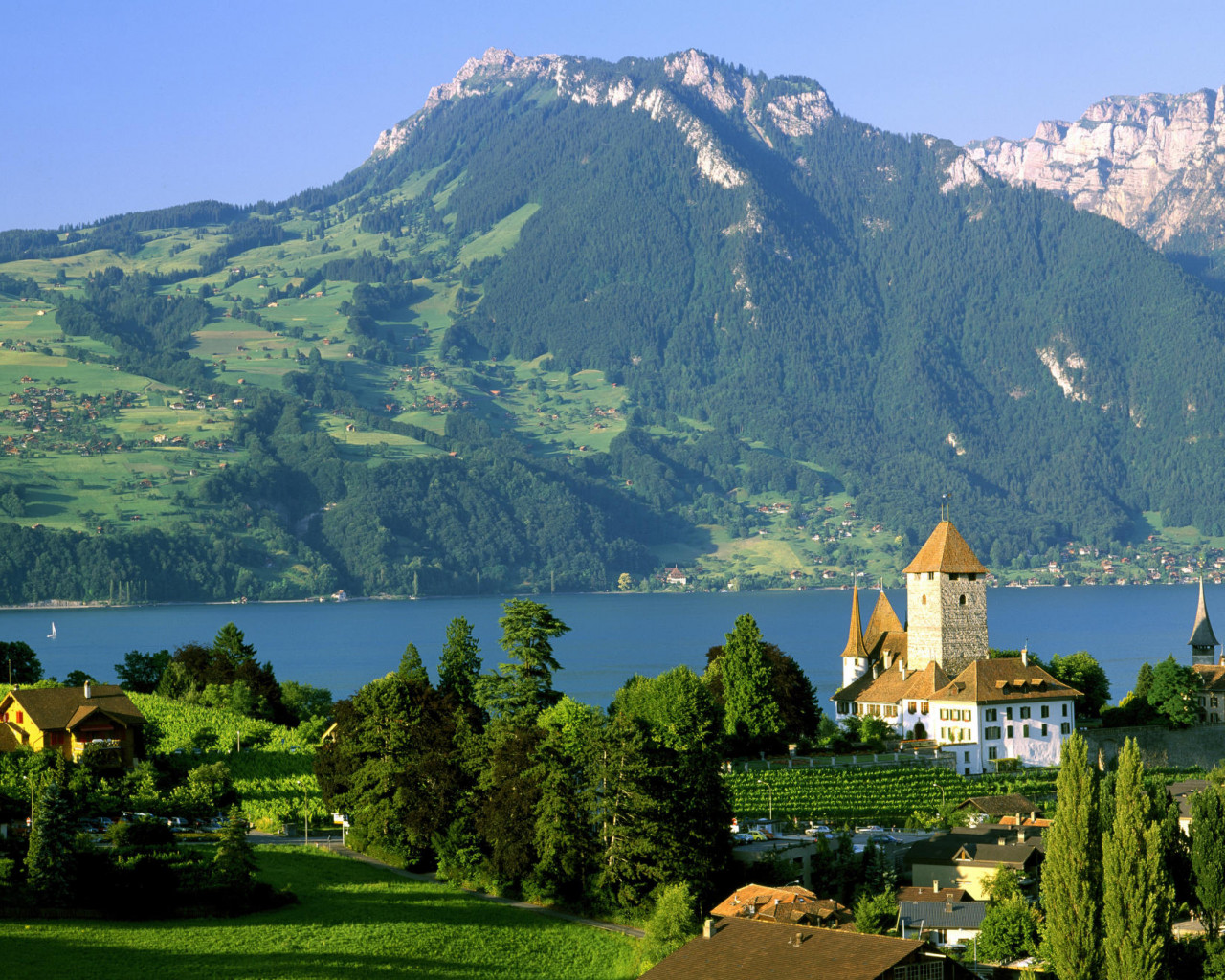 Castillo de Spiez, Suiza