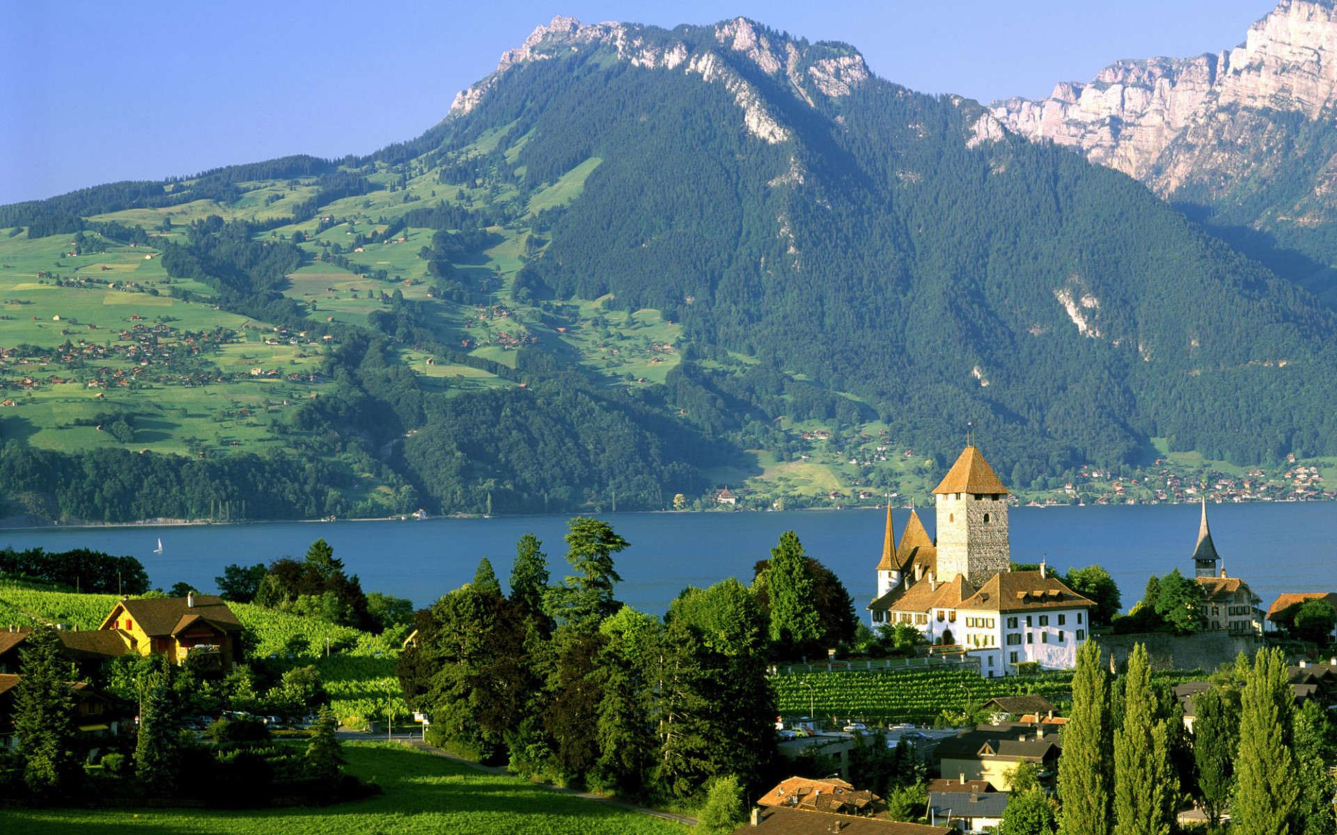 Castillo de Spiez, Suiza