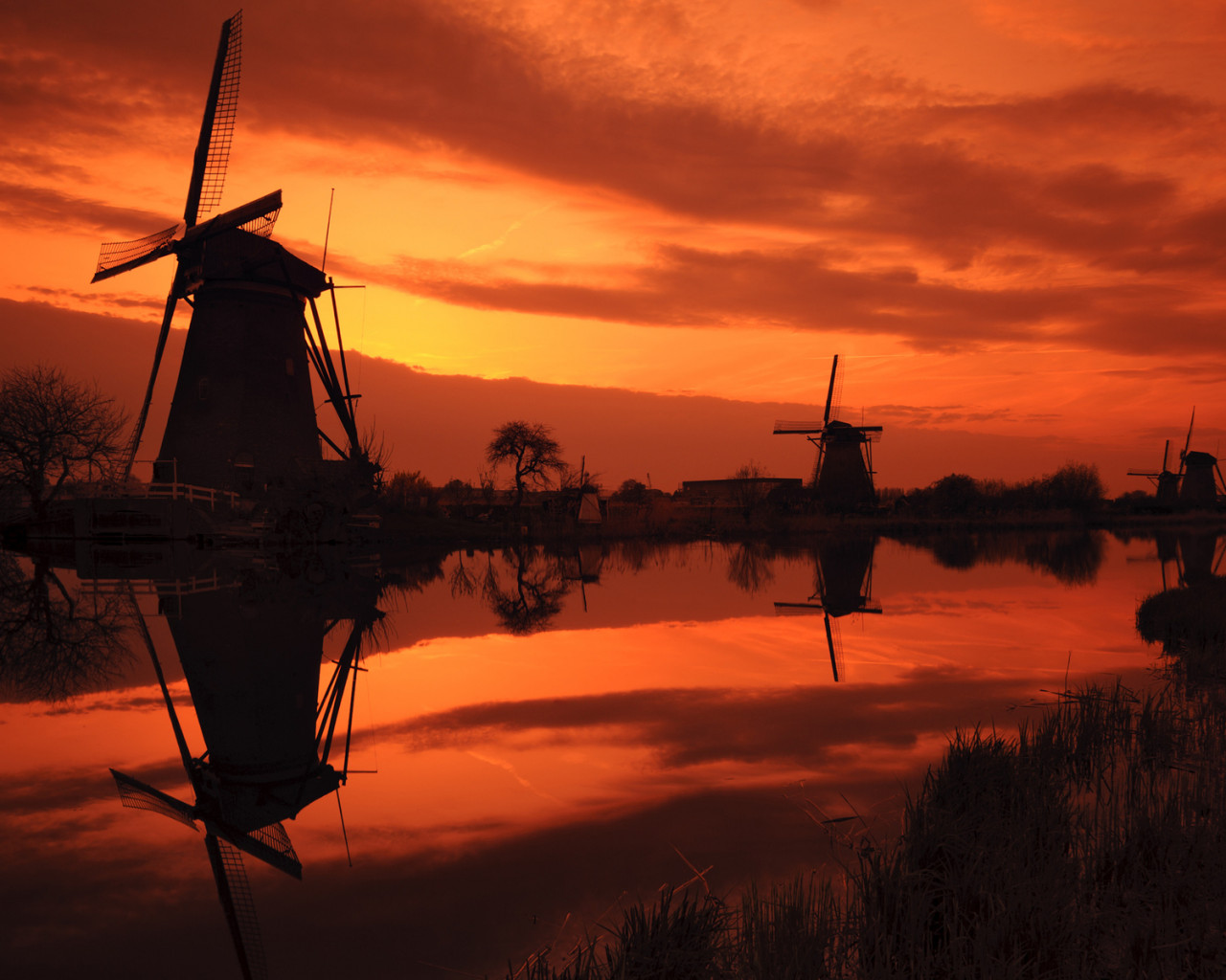 Kinderdijk, Los Países Bajos