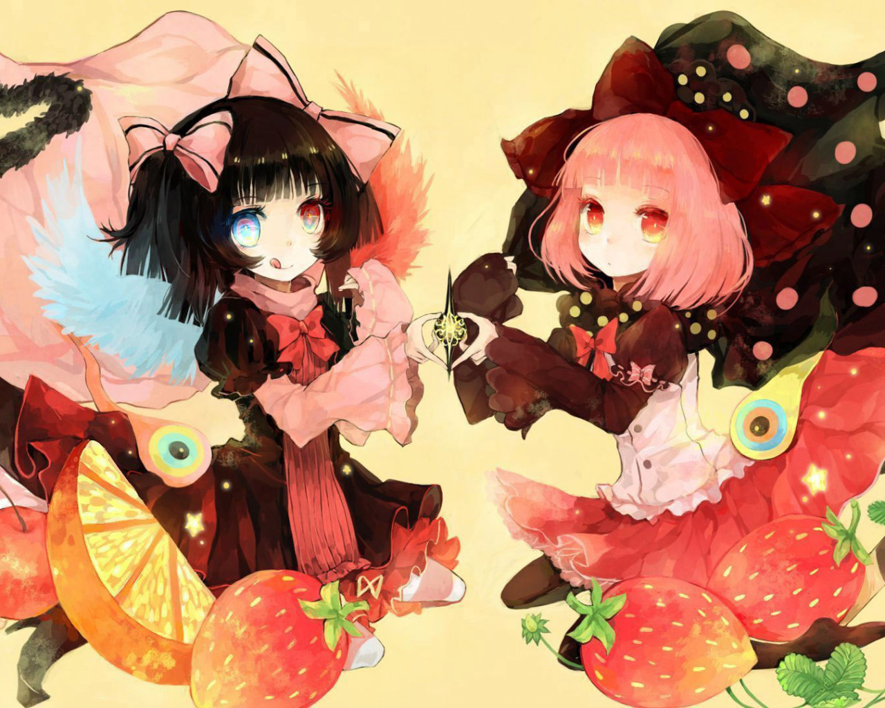 Homura Akemi y Madoka Kaname