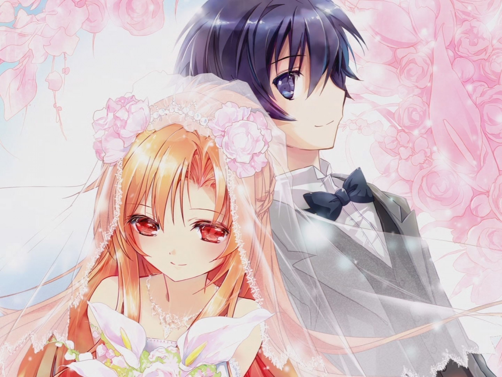 Kirito y Asuna - Sword Art online