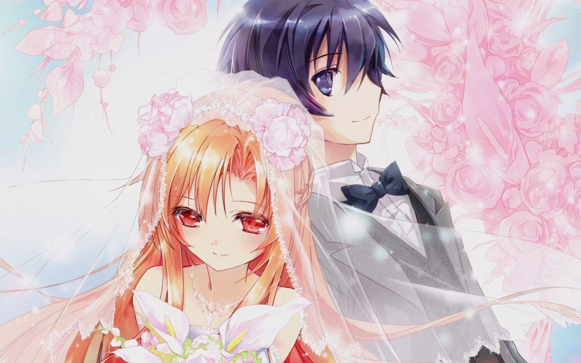 Kirito y Asuna - Sword Art online