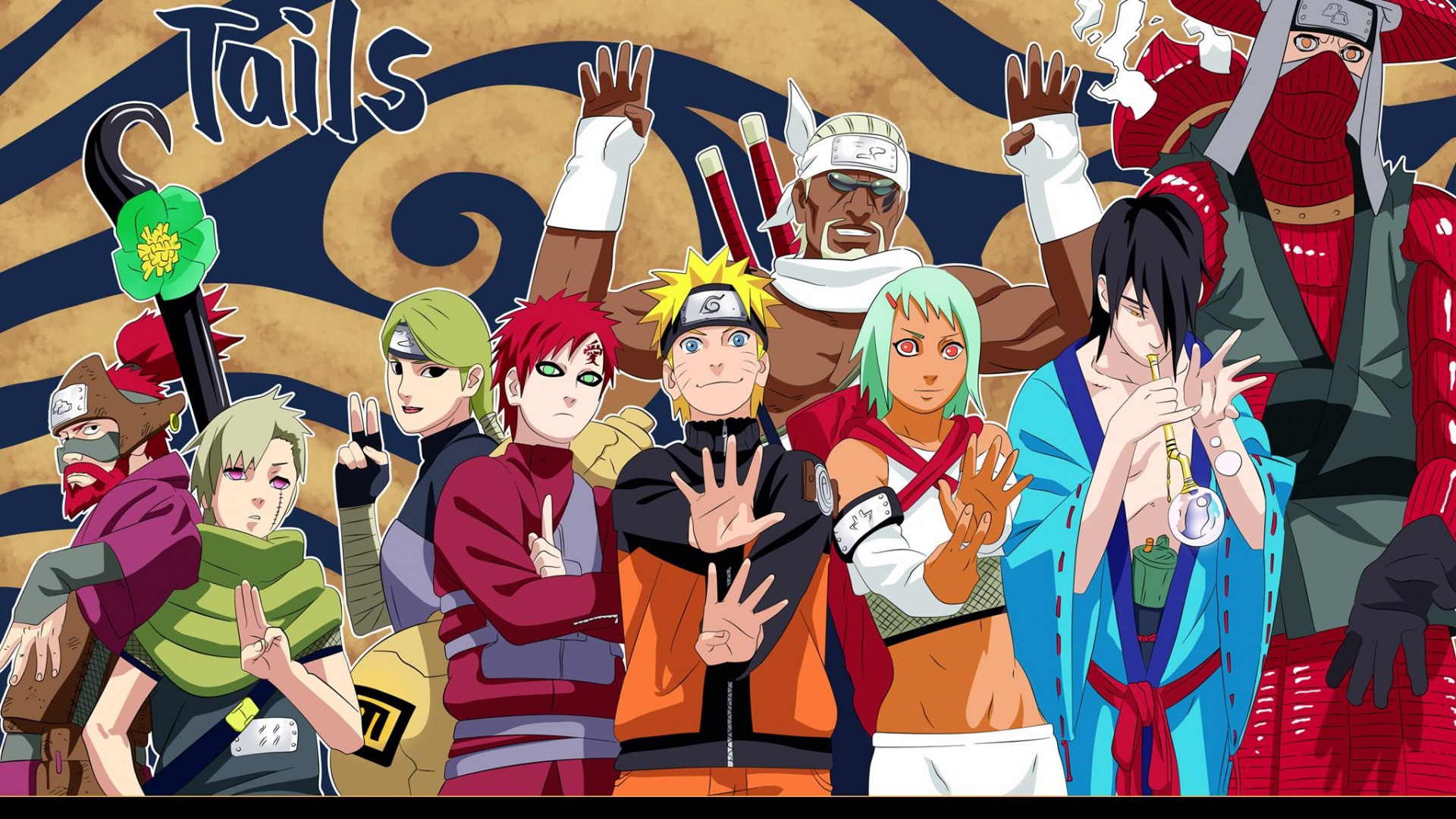 Los 9 Jinchuriki de Naruto