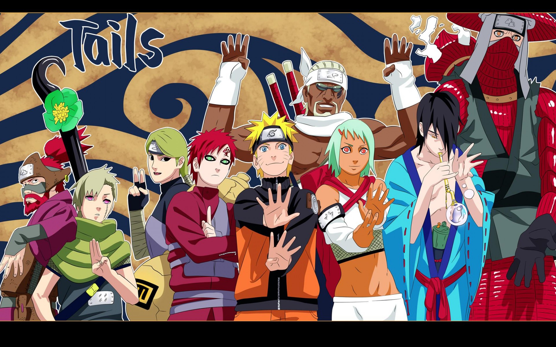 Los 9 Jinchuriki de Naruto