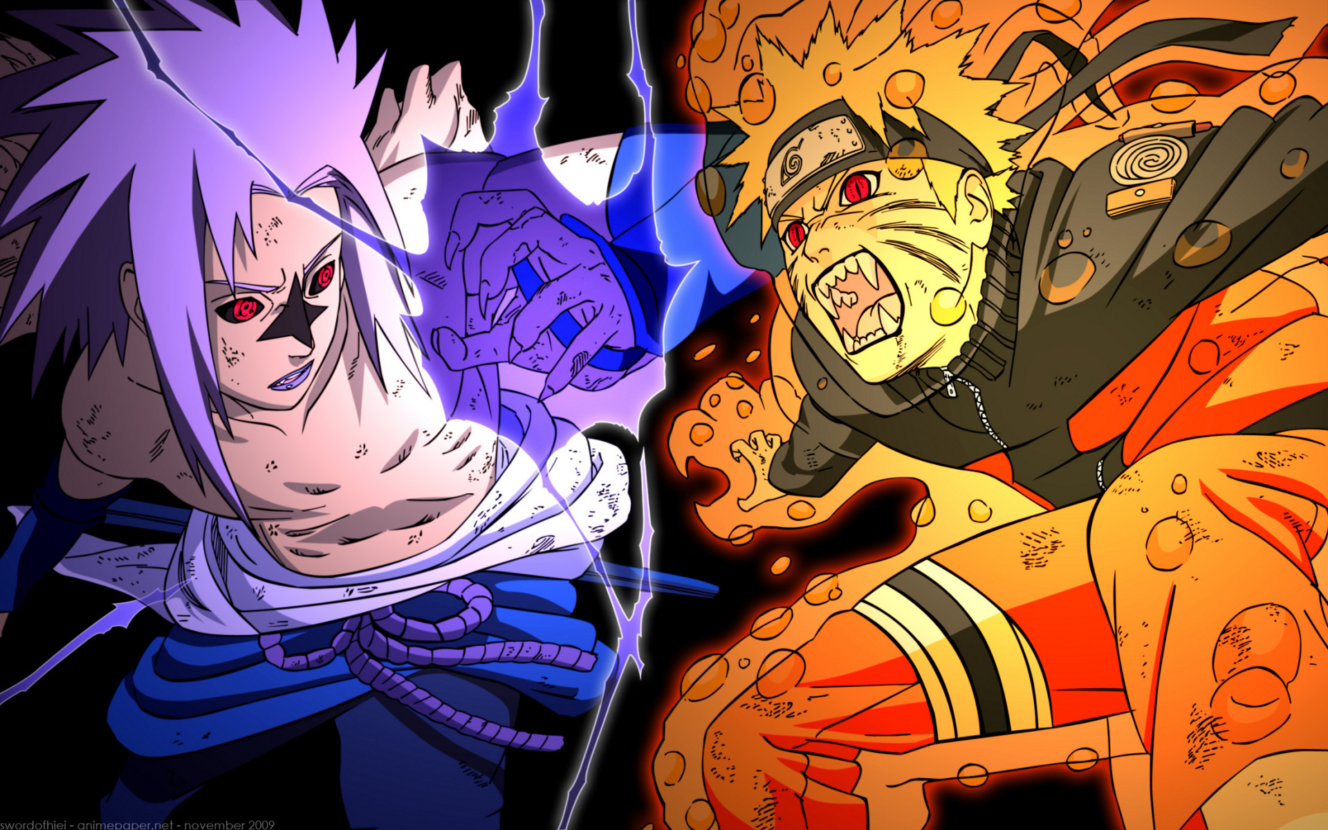 Naruto vs Sasuke