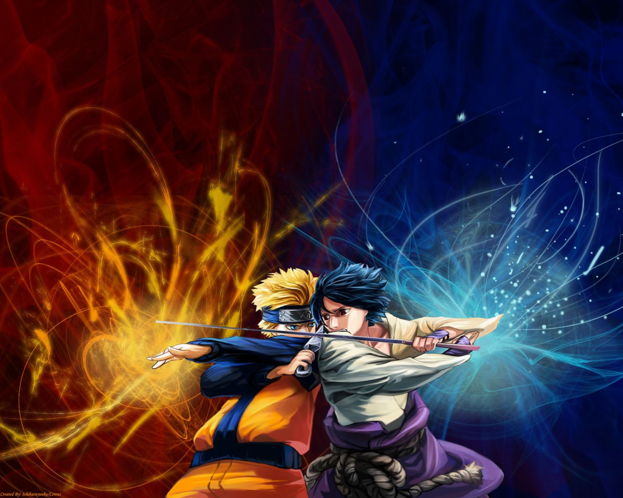 Naruto vs Sasuke