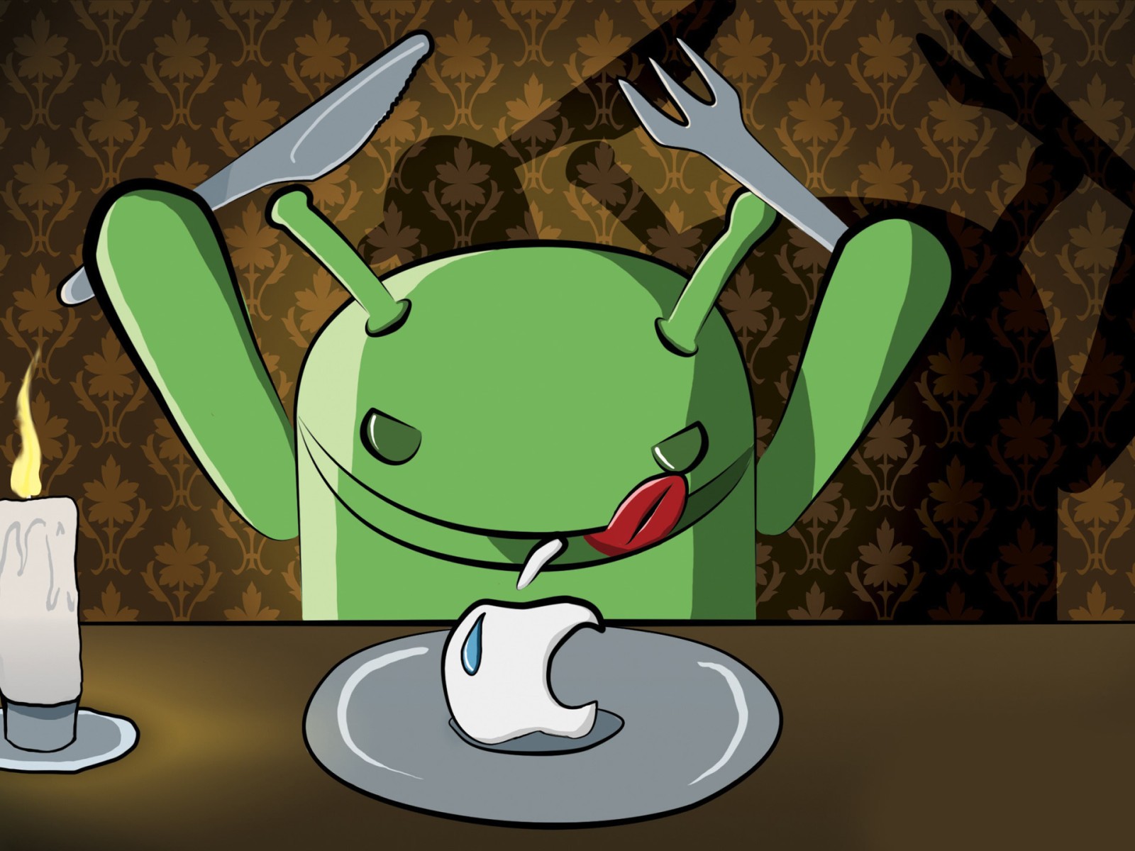 Hungry android