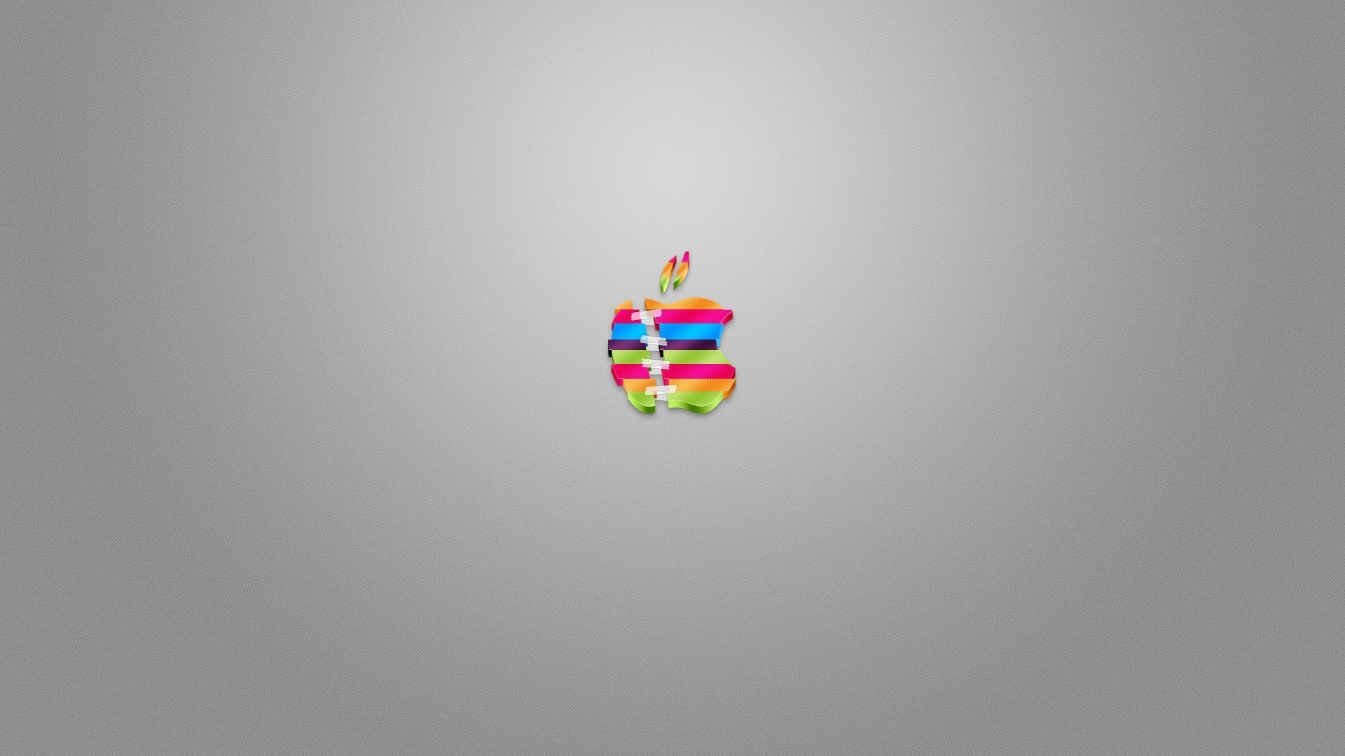 Logo apple cosido