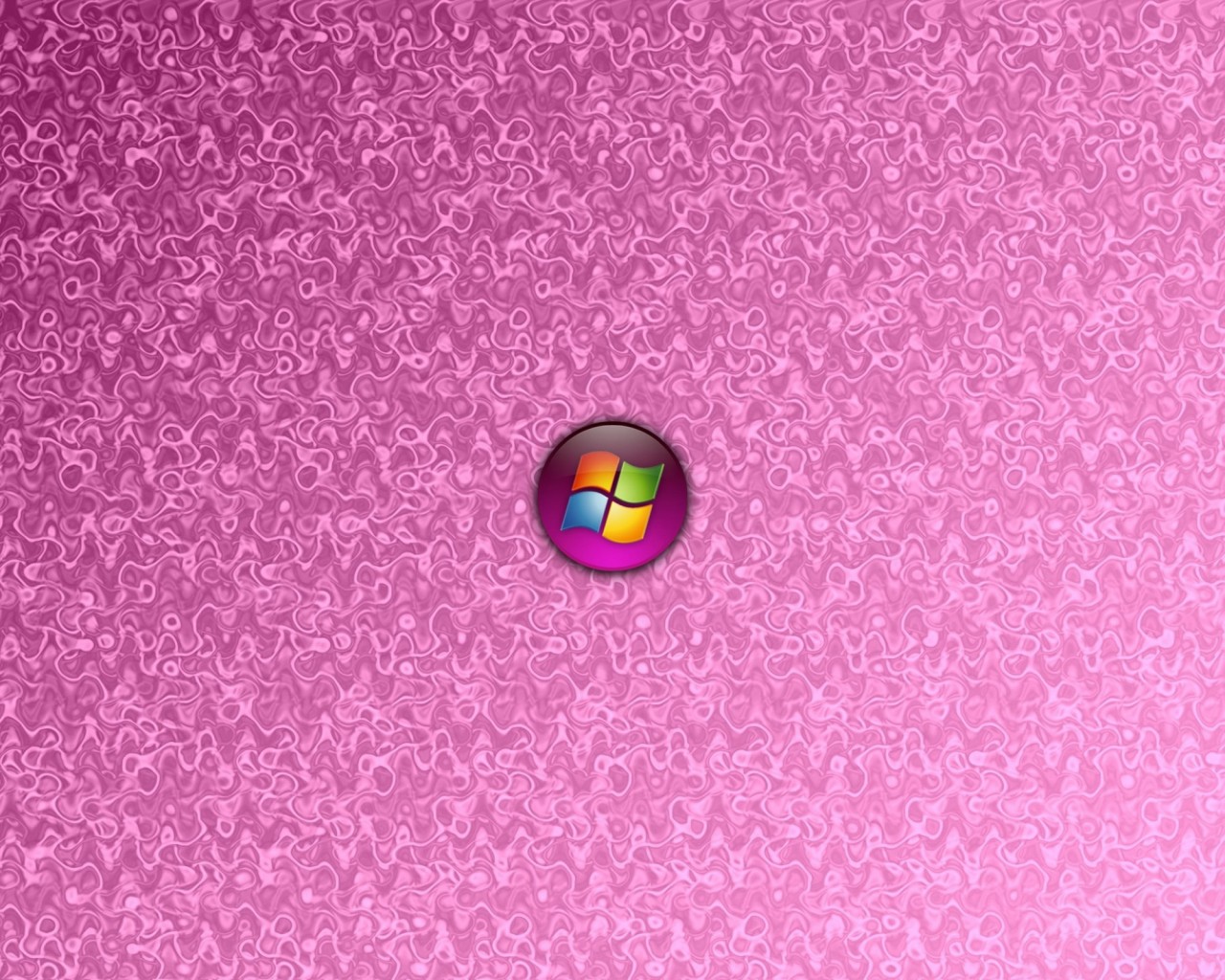 Logo de Windows en rosado