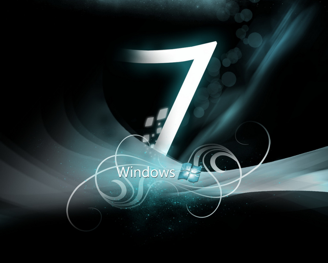 Windows 7 negro