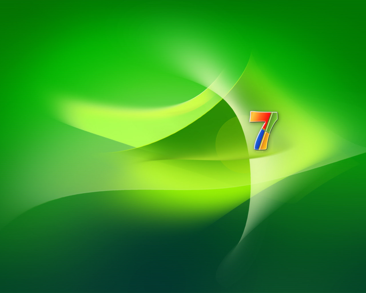 Windows 7 verde