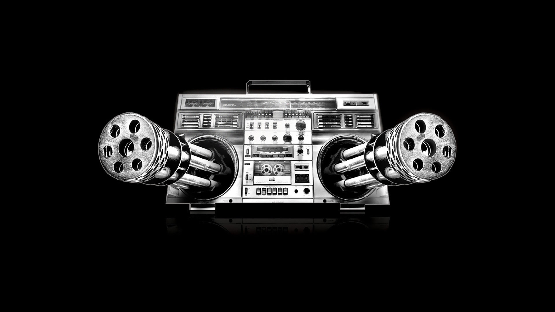 Machine Gun Boombox