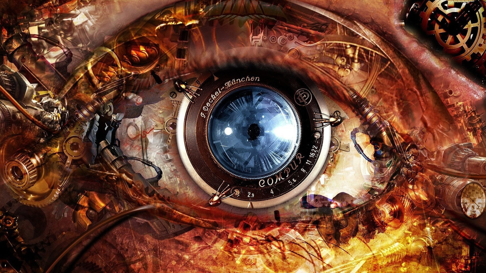 Steampunk eye