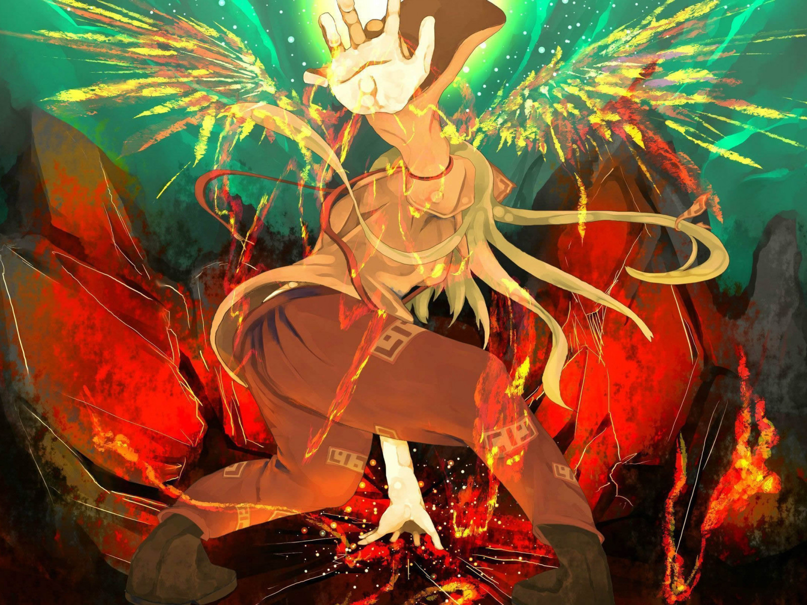 fujiwara no mokou - touhou project