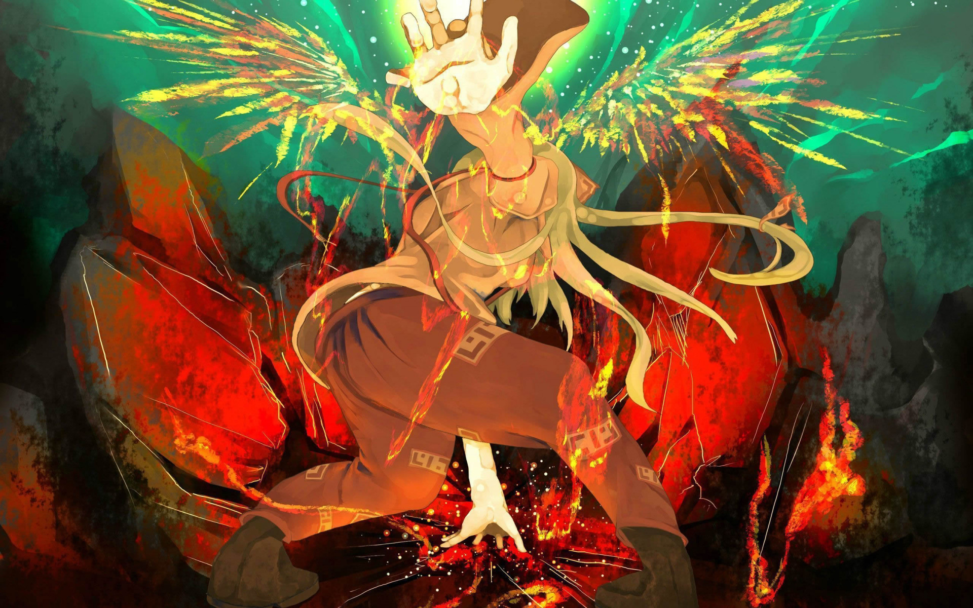 fujiwara no mokou - touhou project