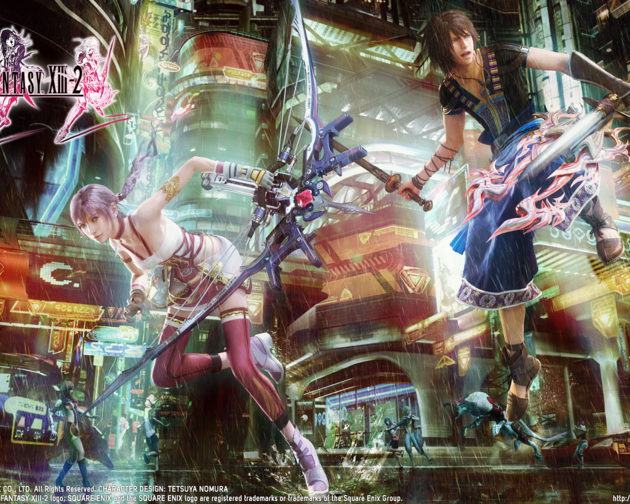 Sarah y Noel - Final Fantasy XIII-2