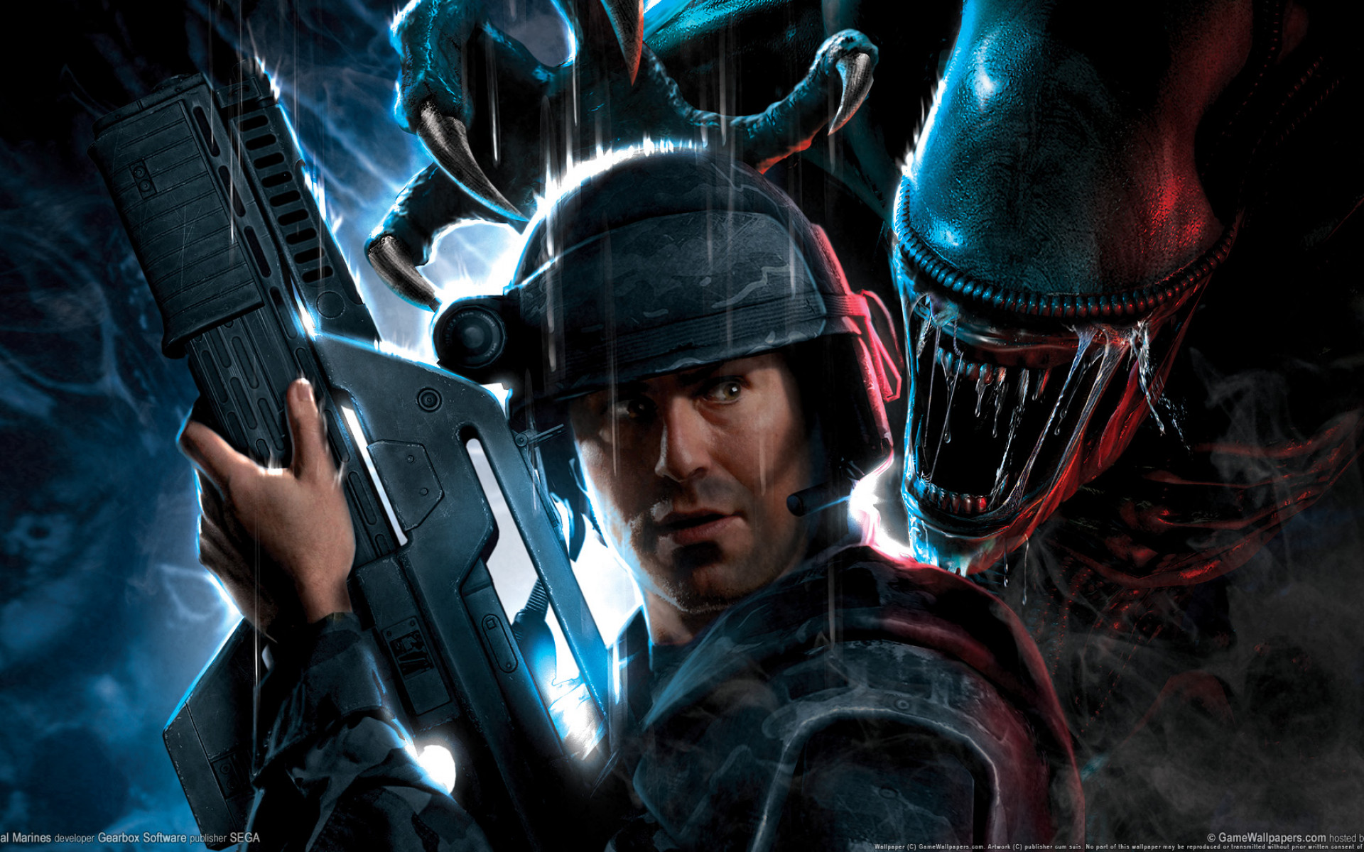 Aliens colonial marines