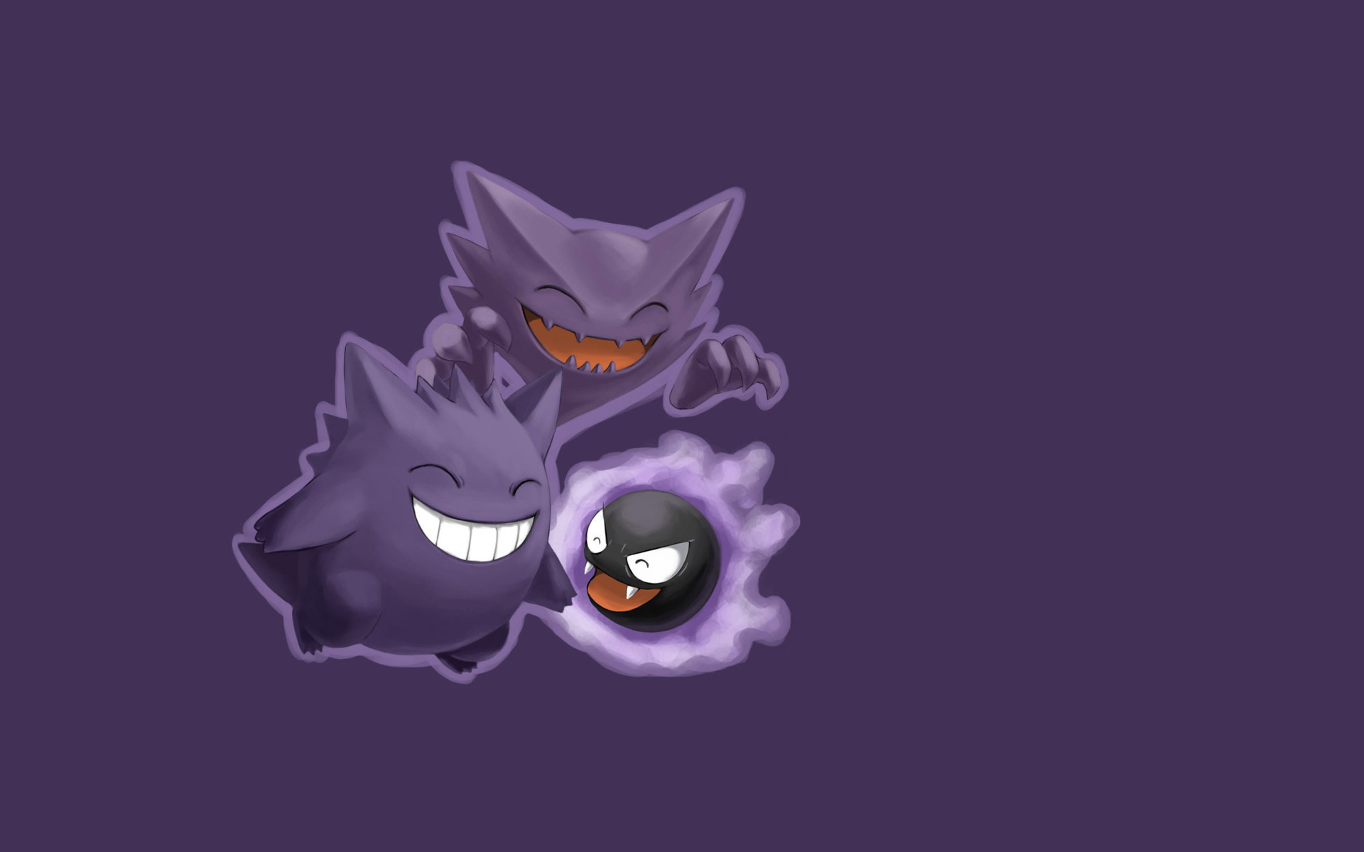 Gastly y Gengar - Pokemon