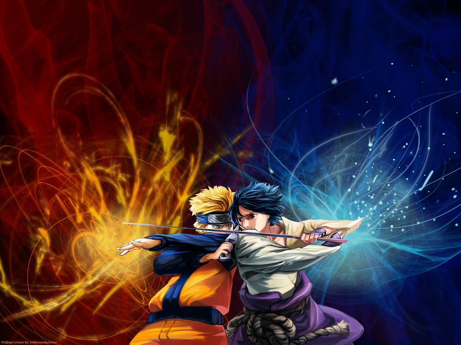 Naruto vs Sasuke