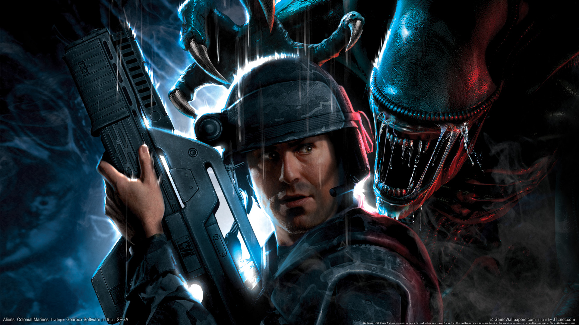 Aliens colonial marines