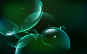 Burbujas verdes