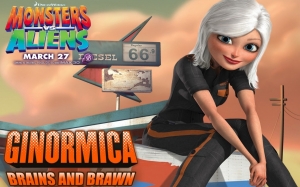 Monsters vs Aliens Ginormica