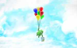 Android volando