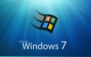 Viejo logo y Windows 7